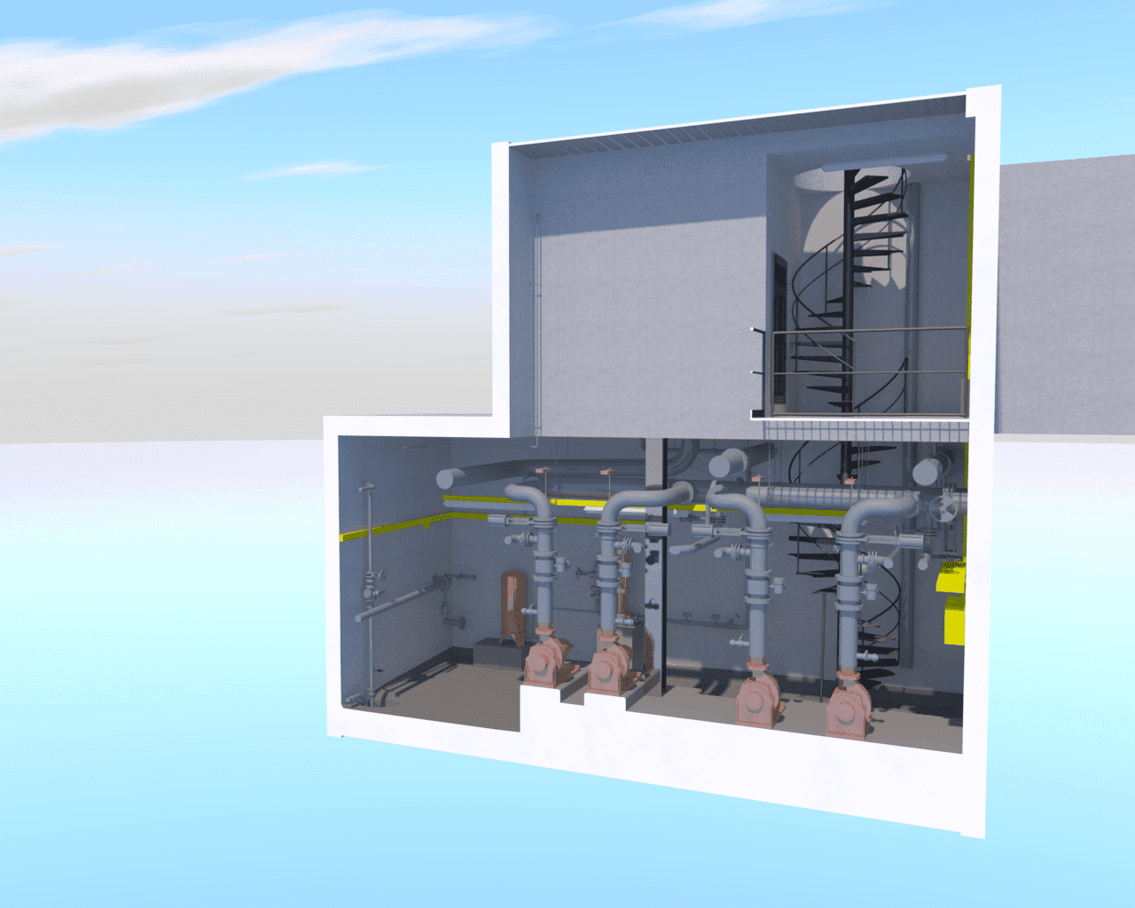 BIM Model of Pumping Station project image 1