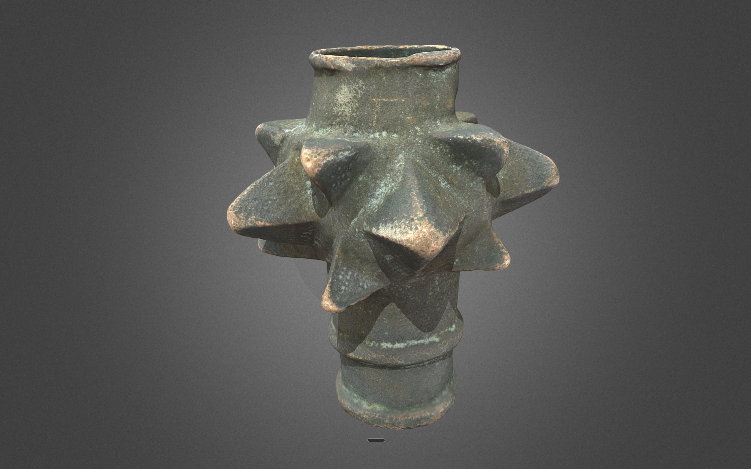 Photogrammetric model of Tustan Museum artifact